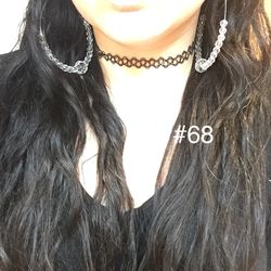 Nice Clear crystal beads hoops earrings Classy stylish NEW