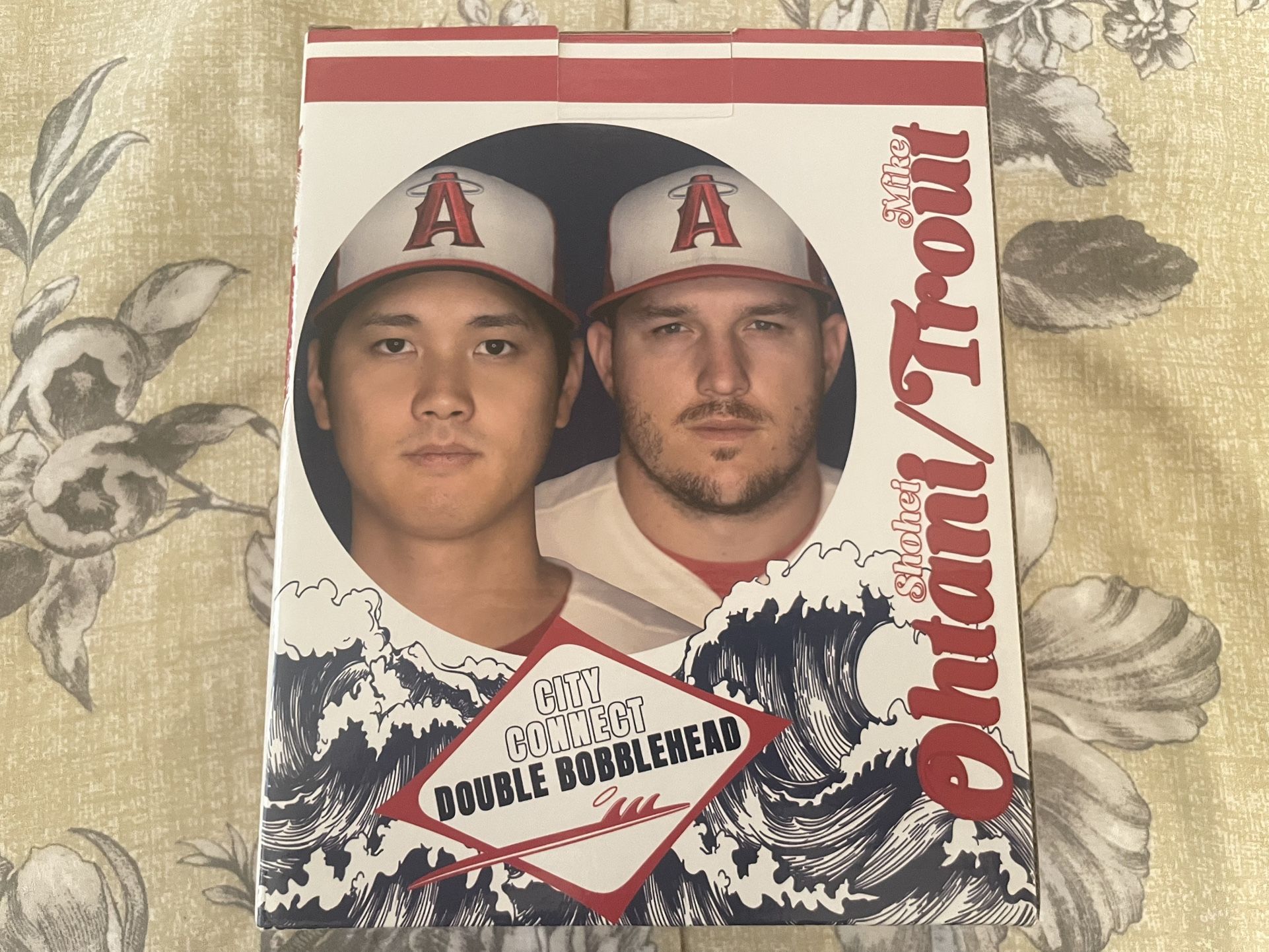 Mike Trout/Ohtani City Connect Bobblehead 