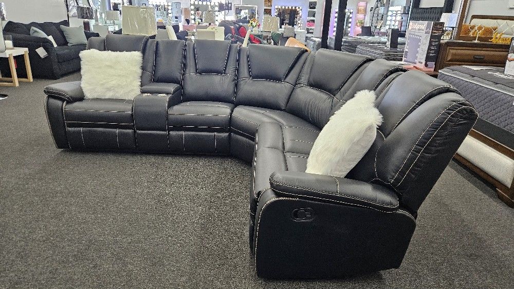 Black Sectional