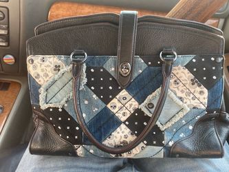 Coach Patchwork Denim Purse