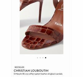 NEW in the box Christian Louboutin, O Marilyn 85 sandals NEW in the box Christian Louboutin, O Marilyn 85 sandals