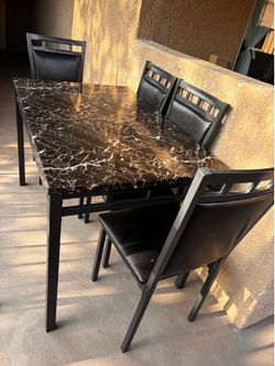 Dinner Table with Chairs