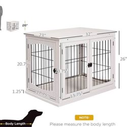 Wooden Dog Crate 
