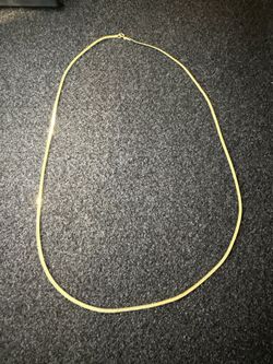 14k 20in herringbone chain