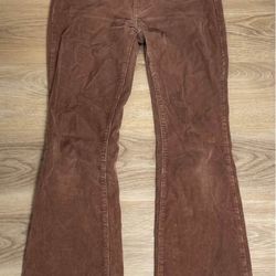 Low-rise Boot Cut pants