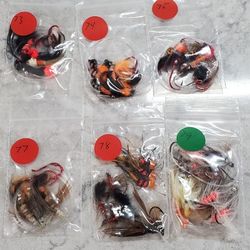 Hand Tied Fishing Lures $3  Ea.