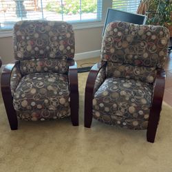 Two Reclining Chairs From Costoc