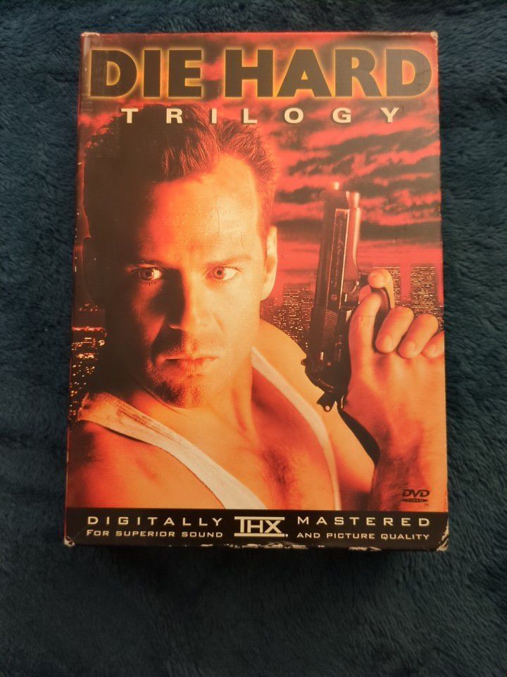 $5 DVD set, Die Hard 1, 2, + Die Hard With A Vengeance