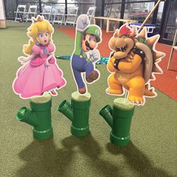 Super Mario center pieces