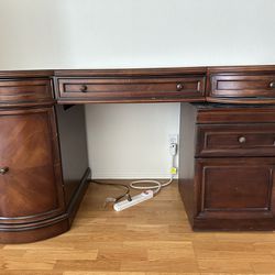 Vintage Solid Wood Desk