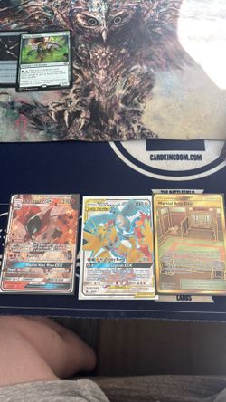 Pokemon cards, pulled and into sleeves. $65 obo