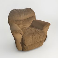 Beige/Tan Reclining Chair