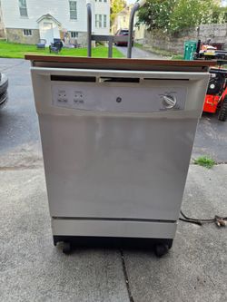GE portable freestanding dishwasher