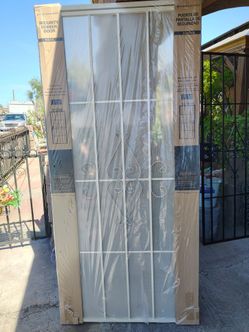 Navajo White Color Steel Security Door 36x80 | Puerta De Seguridad