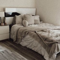 Bed frame And Bed Available 