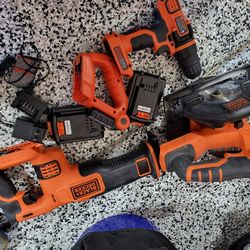 Blackdecker Tool Set 