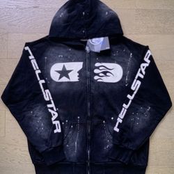 Hellstar Zipper Hoodie Jacket 