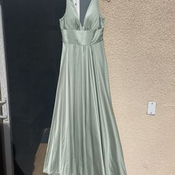 Sage Green Womens Formal Dress