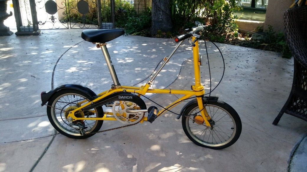DAHON getaway 5. Vintage folding bike.