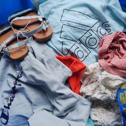 3 BAGS-Women (M\L) & Girl Clothes 5/6 To 14/16