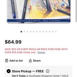 Brand New Faber Castell 46 Color Pencil Set