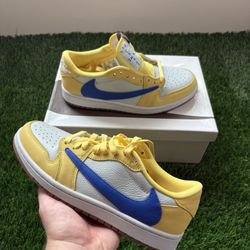Travis Scott ‘canary’ Jordan 1 Low