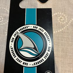 Vintage 1991 San Jose Sharks NHL Hockey Door Knob Hanger Don’t Bother