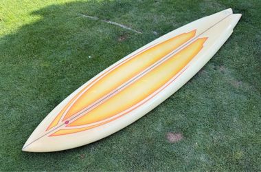 vintage, 1970s era, Con Surfboard, single fin 6'-10"