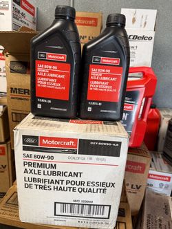 Ford Motorcraft 75W140 gear oil