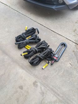 6 Soaker Hoses and Sprinkler