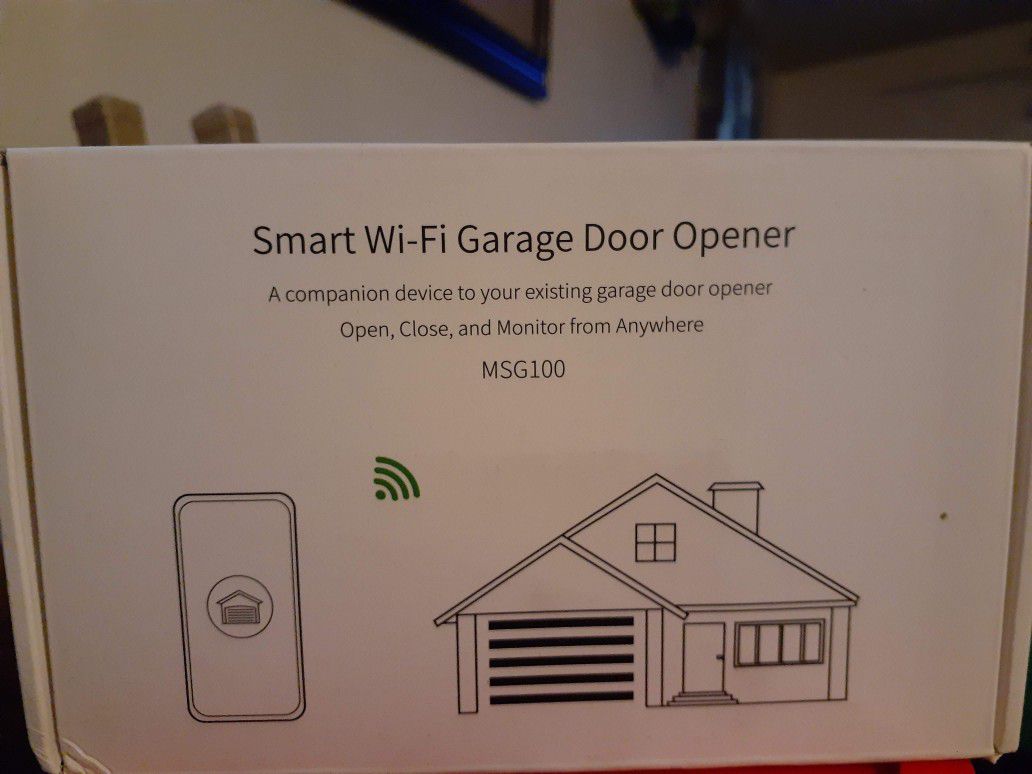 Smart wifi garage door opener