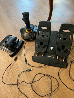 Thrustmaster set for Flight Sim