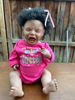 Reborn Style Crying Doll – Hard Body – Realistic Details