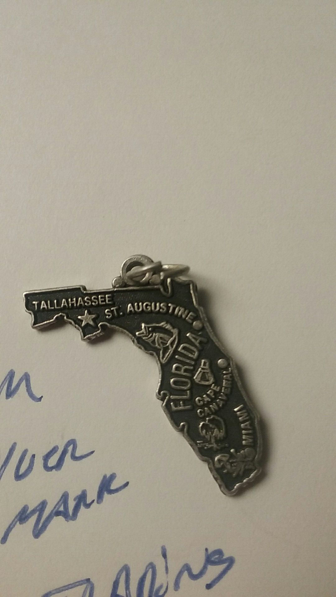 Vintage Sterling Silver Florida Charm from Maisrls Indian trading post 2