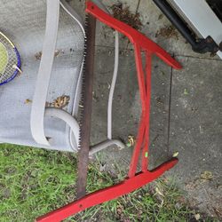 Vintage Double Handed Blade Saw