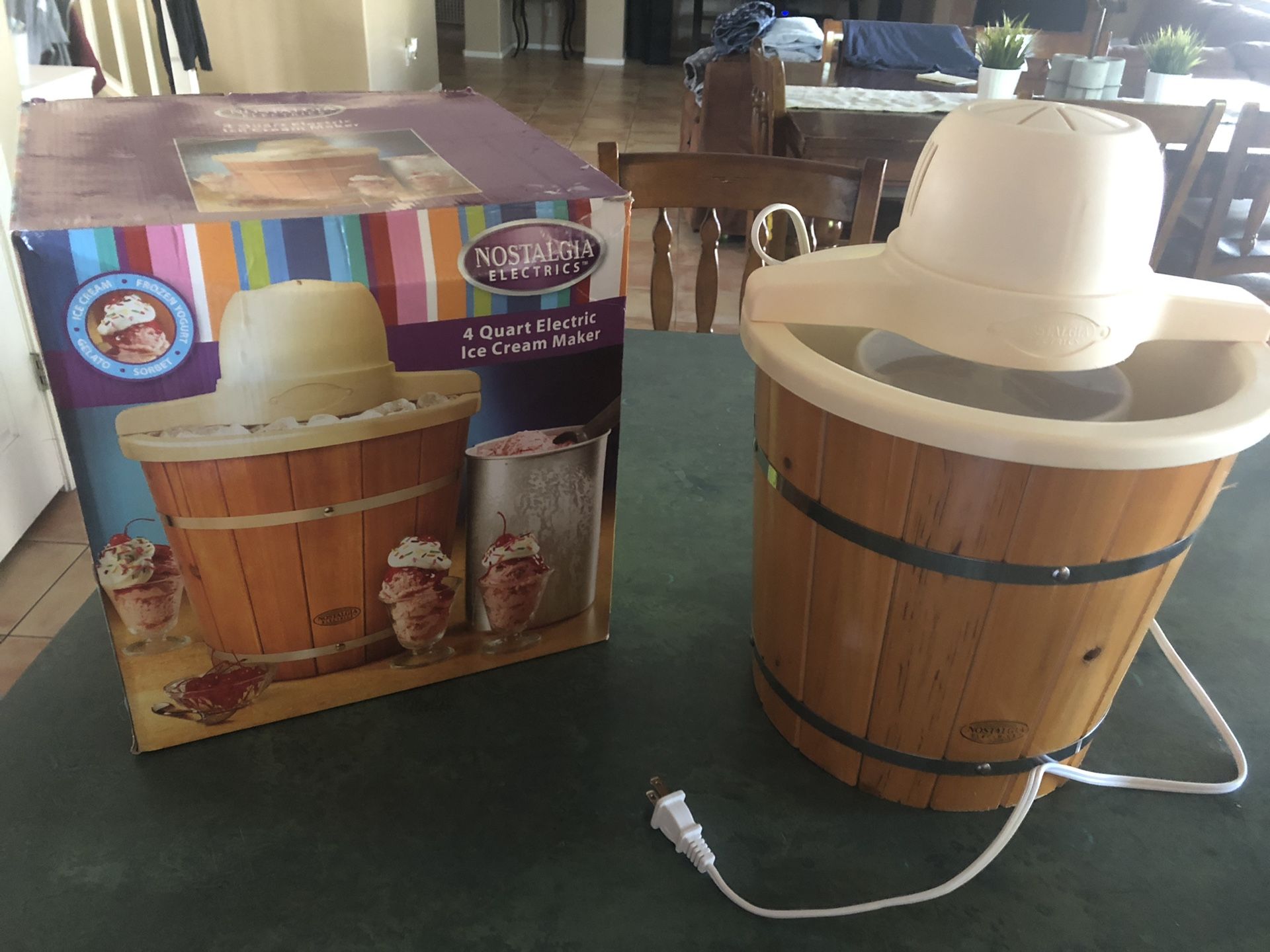 Electric Ice Cream Maker