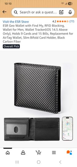 Wallet With Find My Technology