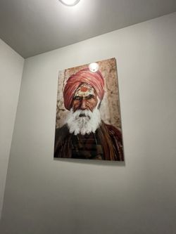 Timeless piece of art - Red glass wall Art