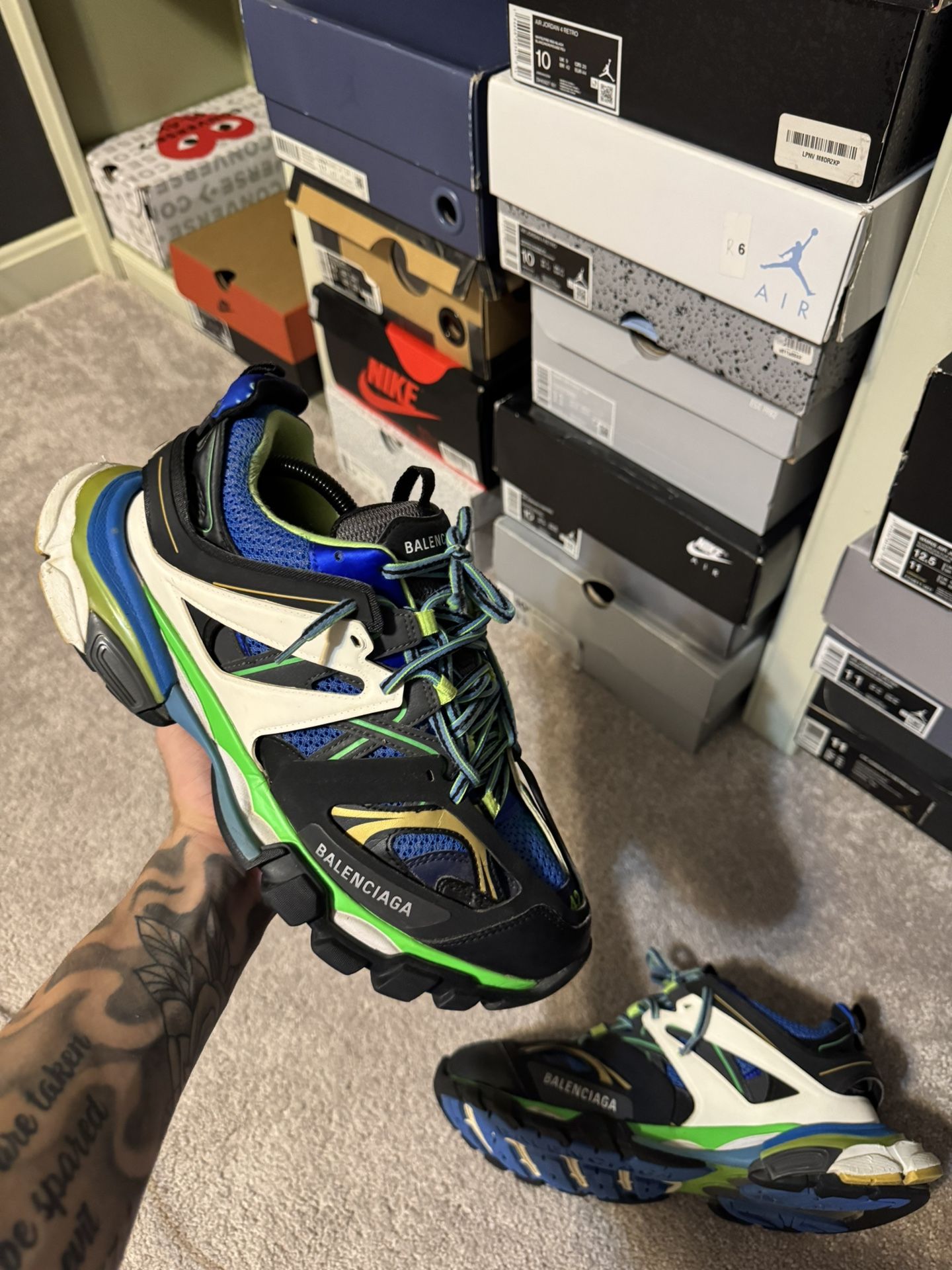 Balenciaga Track Sneaker ‘Black Blue’