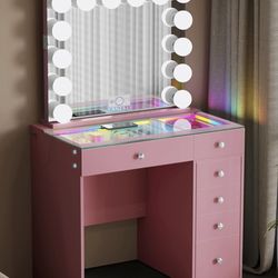 Vanity w/bluetooth speakers