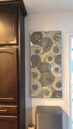 Art mirror frame big