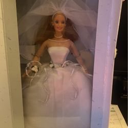 Blushing Barbie Bride