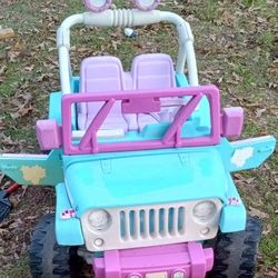 Frozen Jeep Power Wheels