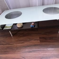 Coffee Table Glass /Wood 