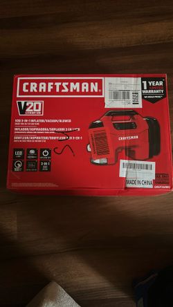 Craftsman,V20,Red/Black