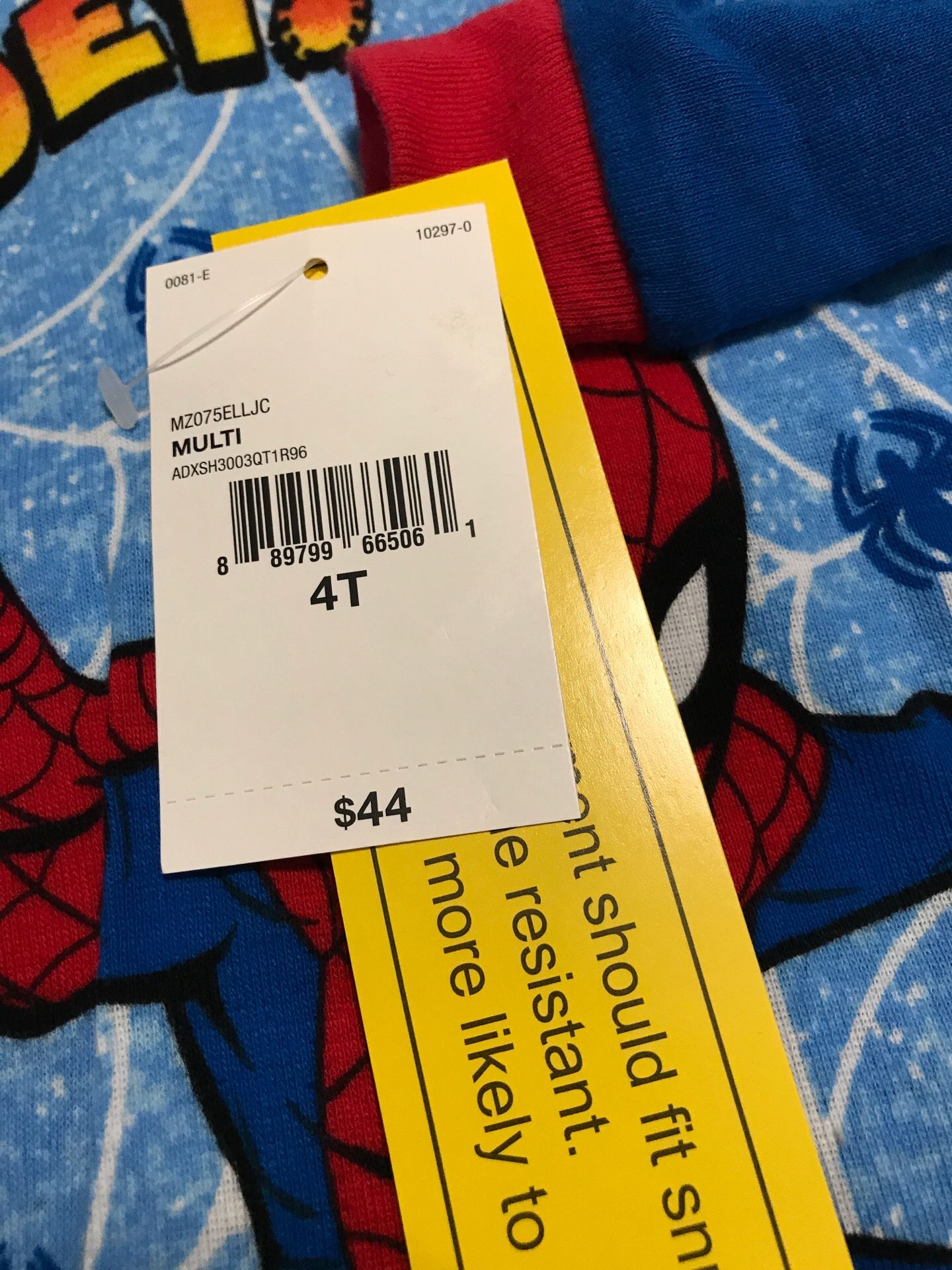 2 Spider-Man pajama sets