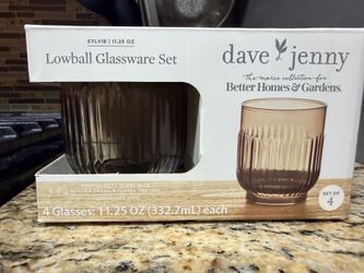 Lowball Gkassware Set