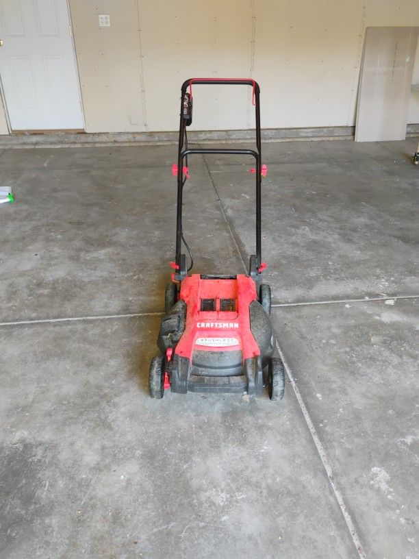Craftsman Mower Weedwhacker And Batteries