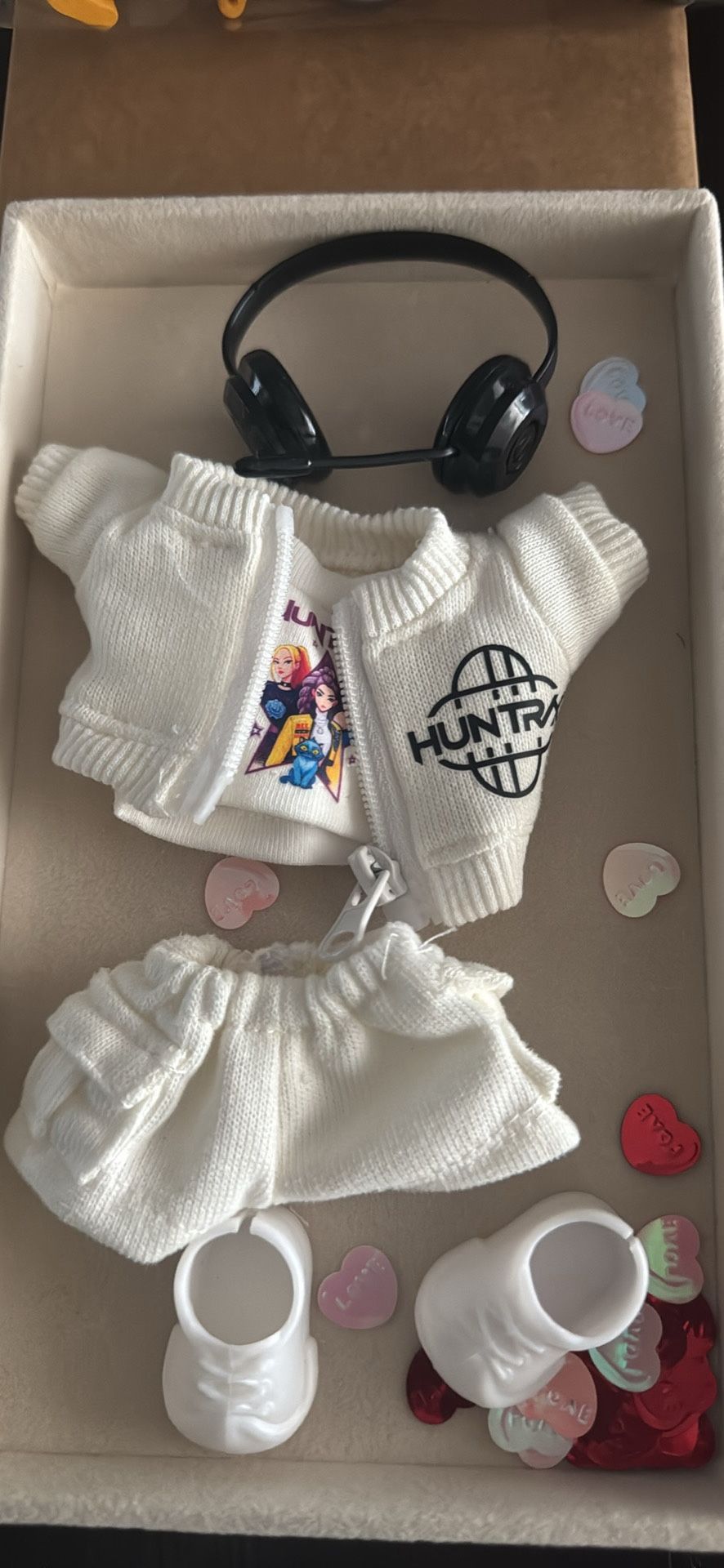 K-POP Fashion 4pc Set Labubu  OUTFITS 