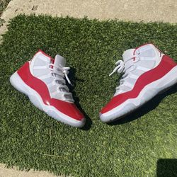Jordan 12s Cherry 11s Size 9 Men